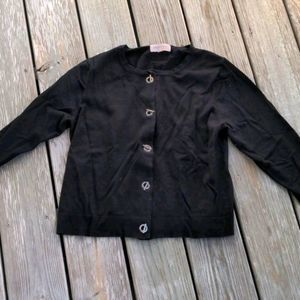 Philosophy black cardigan